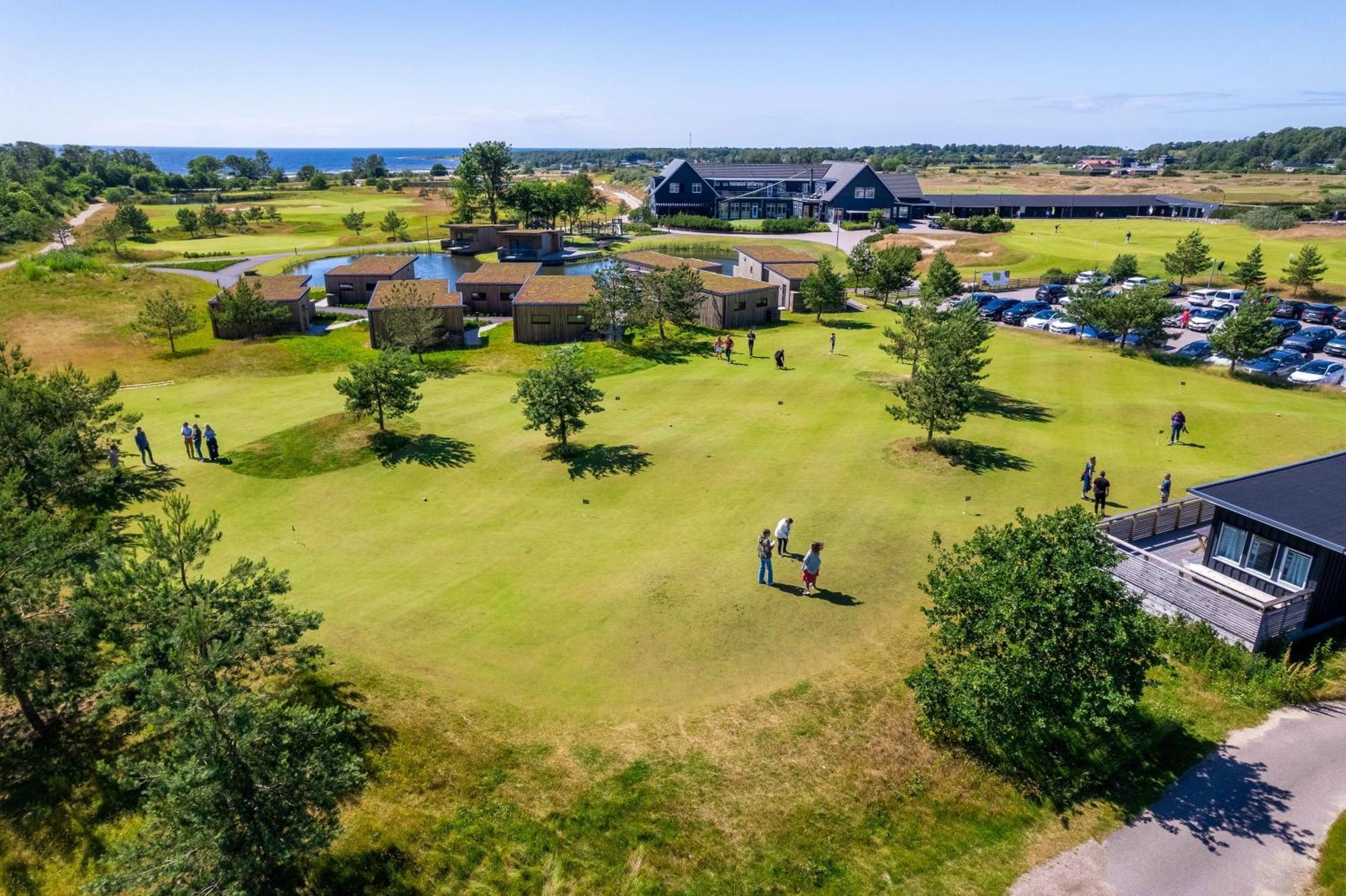 Halmstad Golfarena Stugor 外观 照片